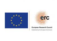Imageof the European Union Flag and the European Research Council logo